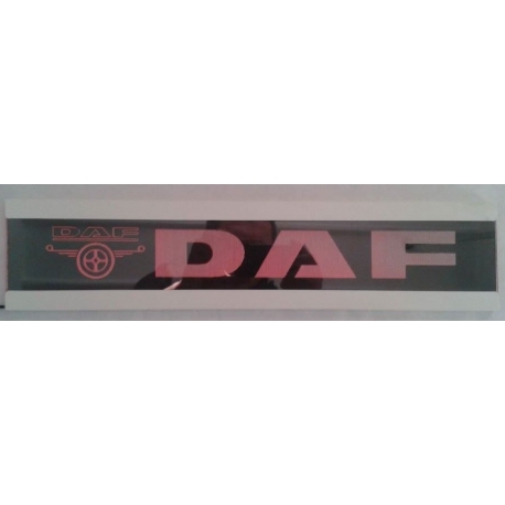Gravírozott LED-es tábla DAF