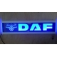 Gravírozott LED-es tábla DAF